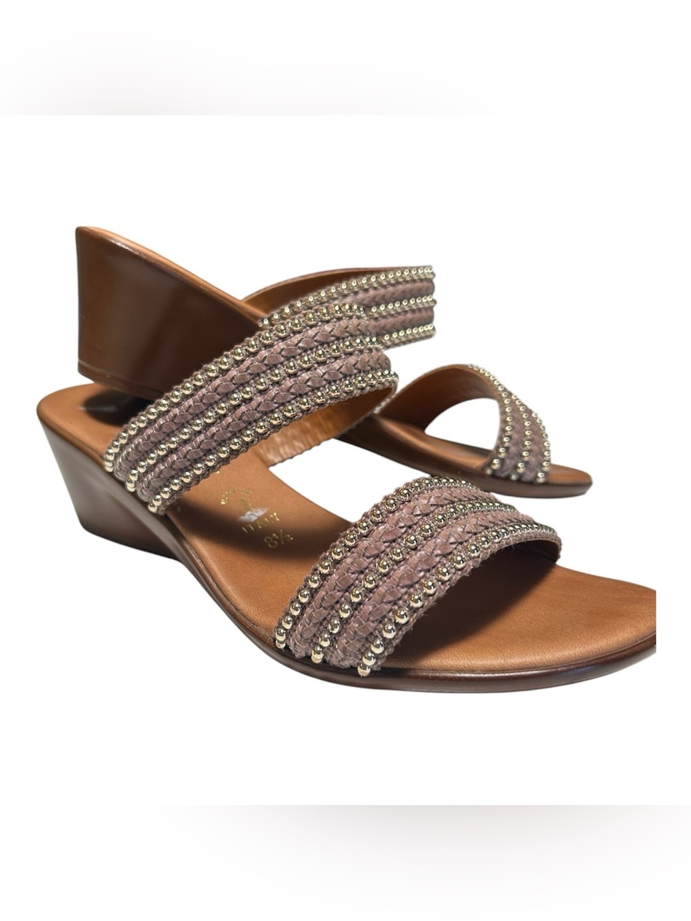 Toscanella Italian Made Wedge Sandals